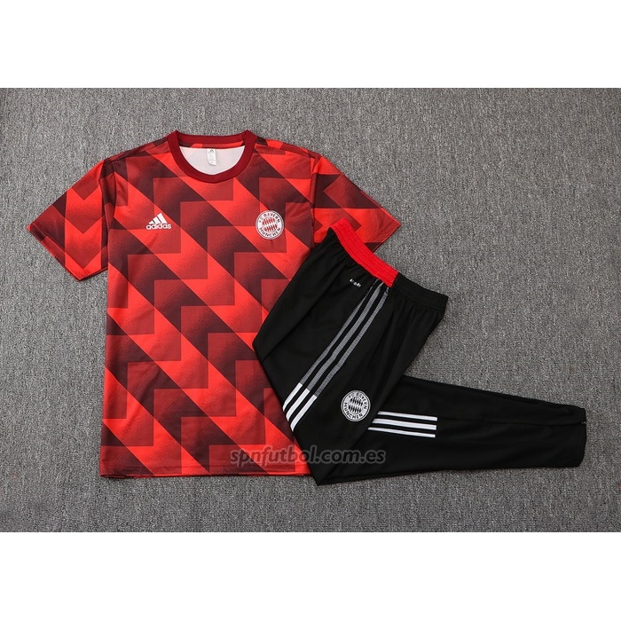 Chandal del Bayern Munich Manga Corta 2022-2023 Rojo